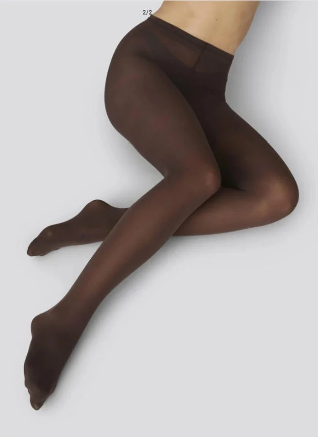Olivia strumpbyxor Mörk Brun