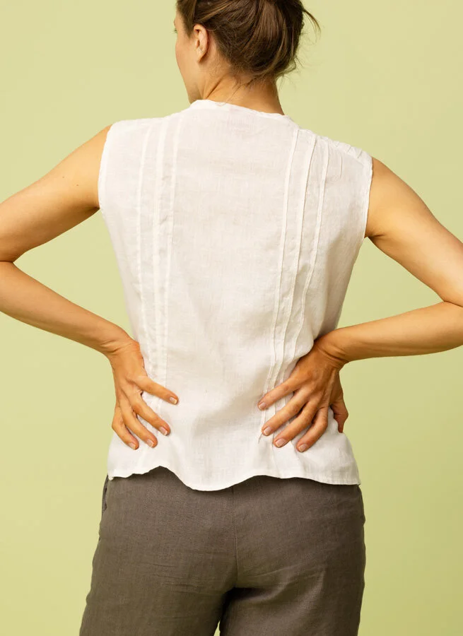 PELLA linne Offwhite