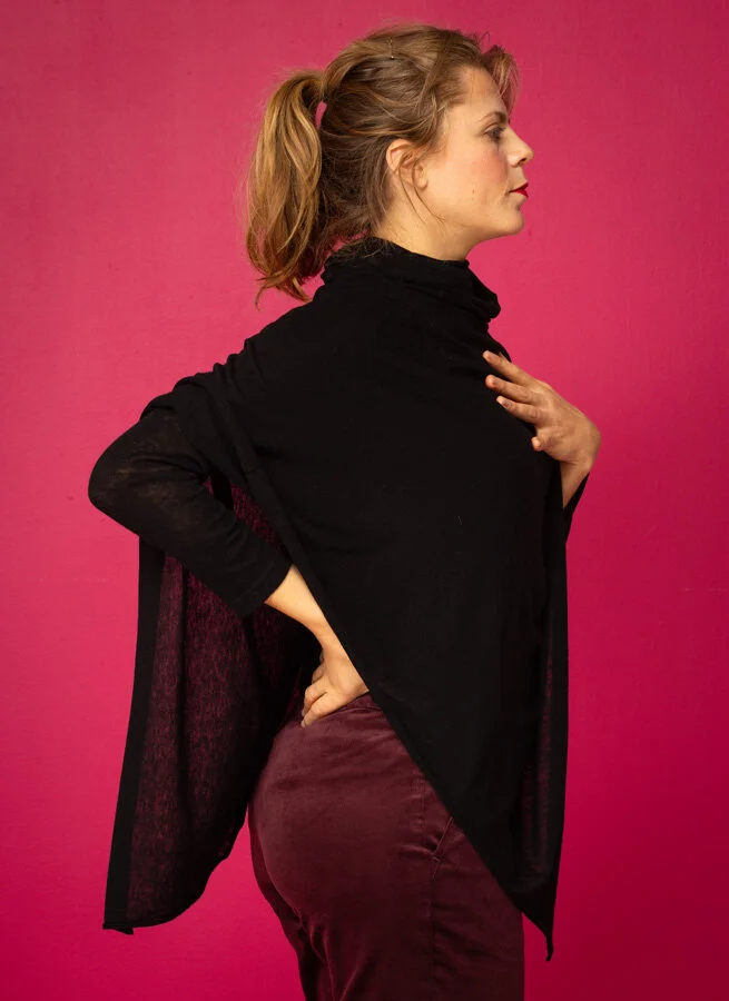 PUCK poncho merino