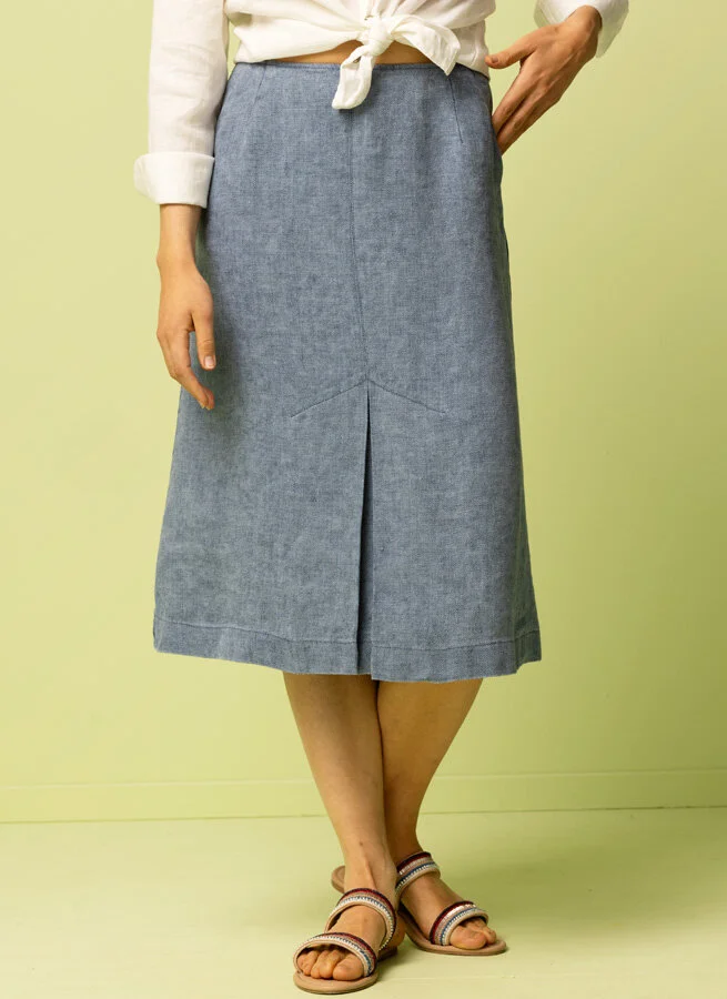 SAFARI linnekjol Fiskben blå