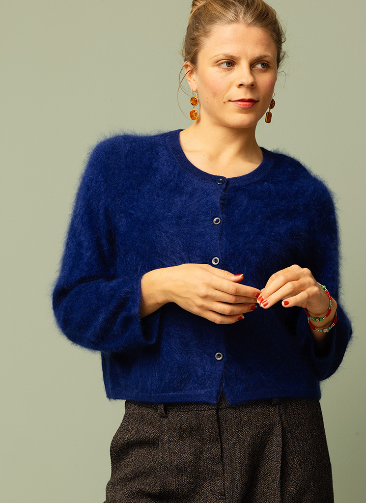 SAPRA cashmerekofta galaxy blue