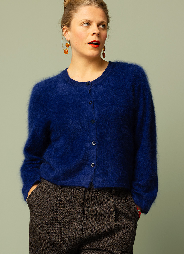 SAPRA cashmerekofta galaxy blue