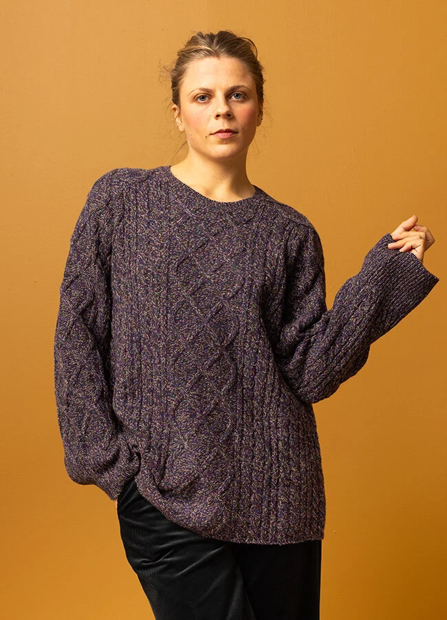 SAYLOR ulltröja Dark Forest