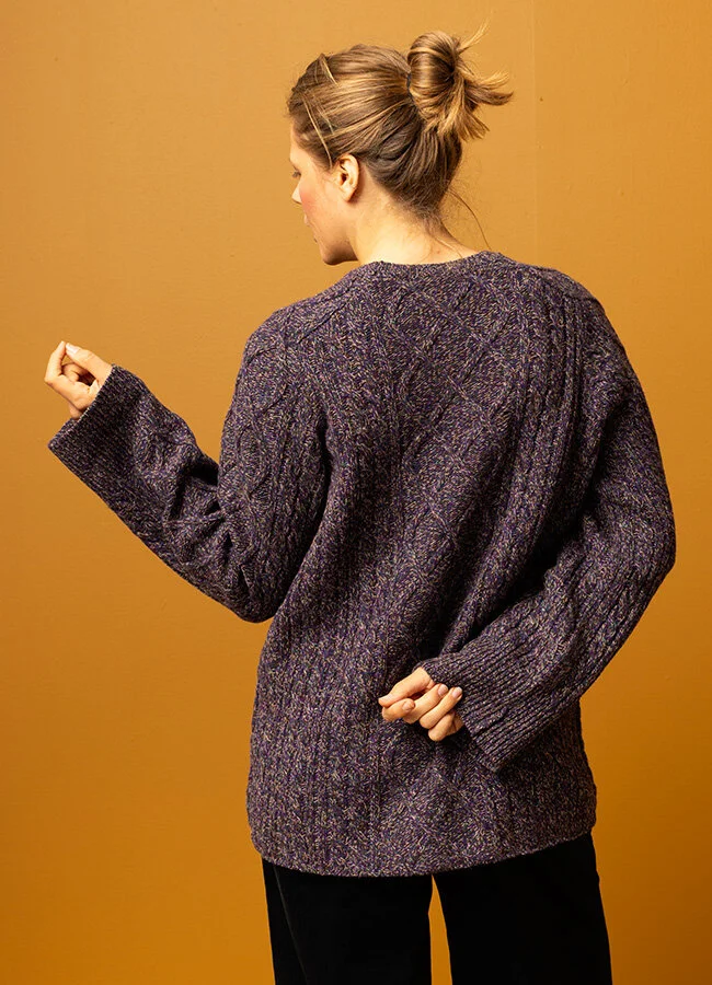 SAYLOR ulltröja Dark Forest