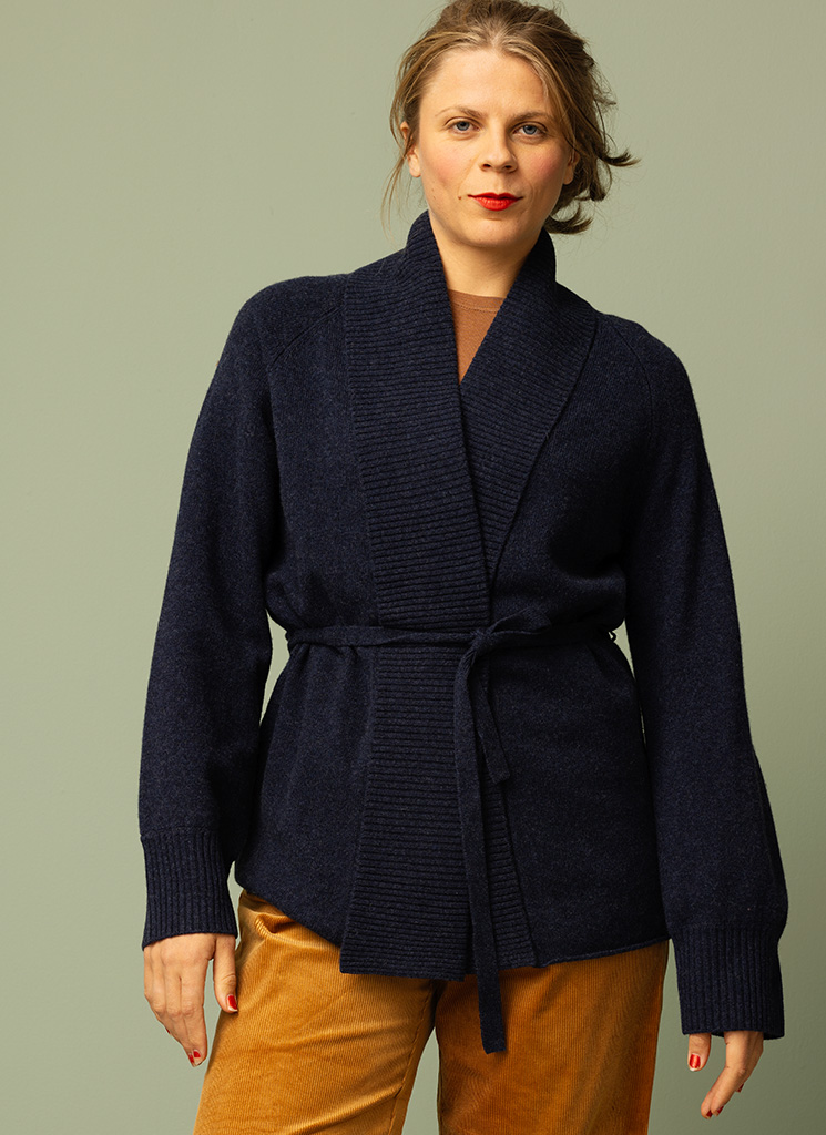 SHAW ullkofta indigo