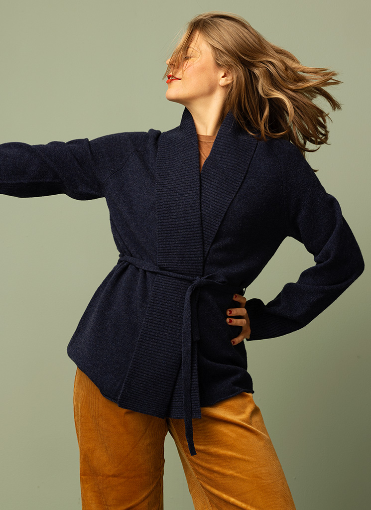 SHAW ullkofta indigo