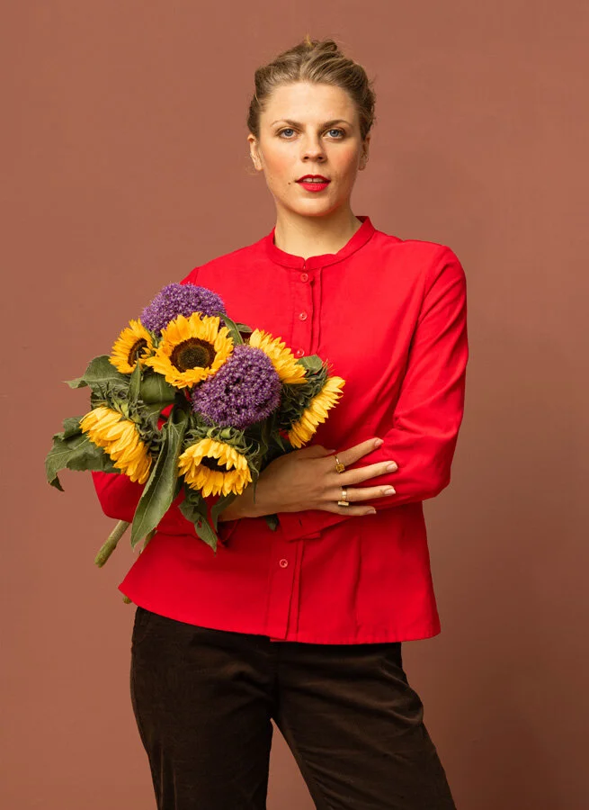 TIMO manchesterblus Röd