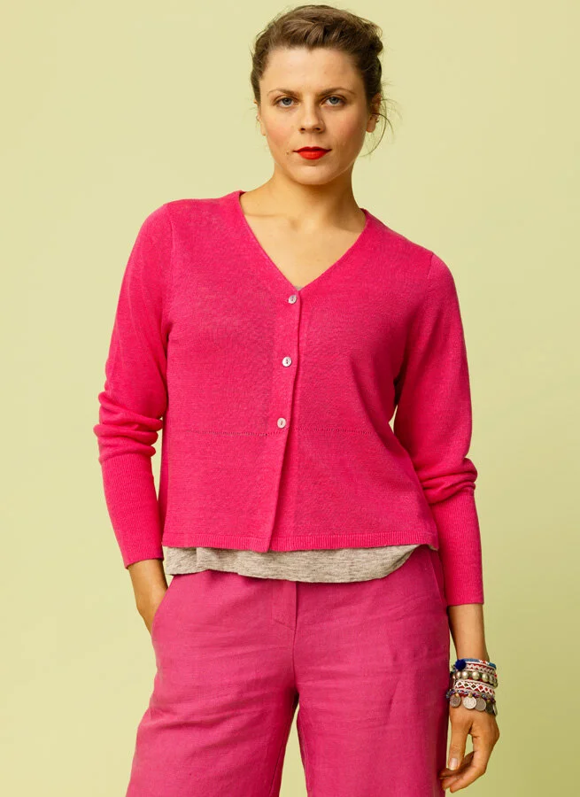 TUVA linnekofta Cerise