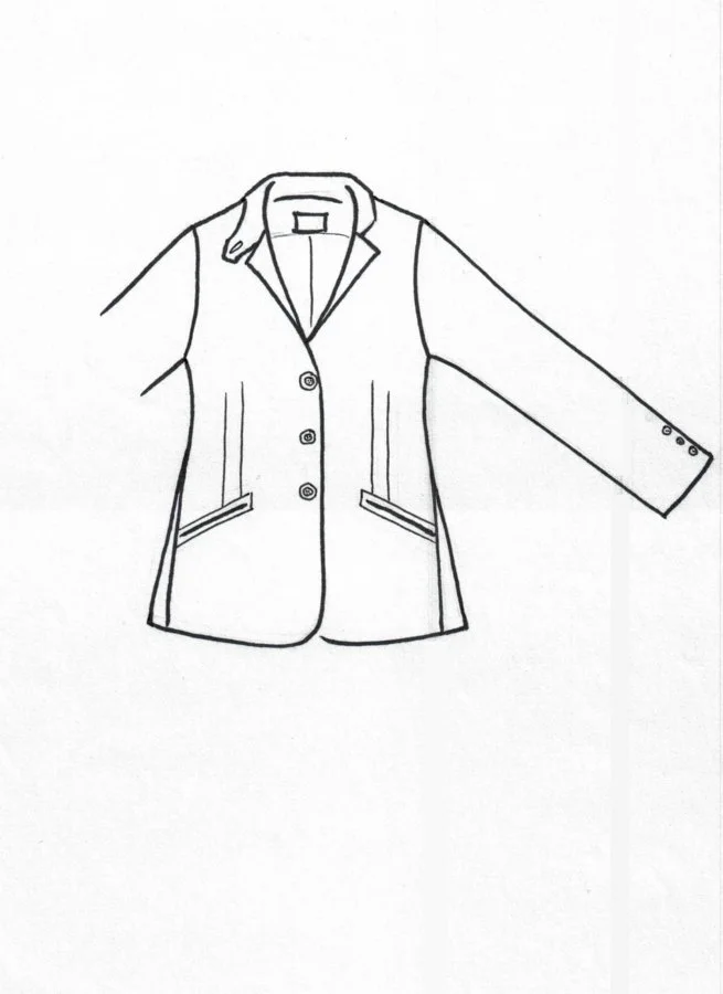 VERONIKA sammetskavaj Grön