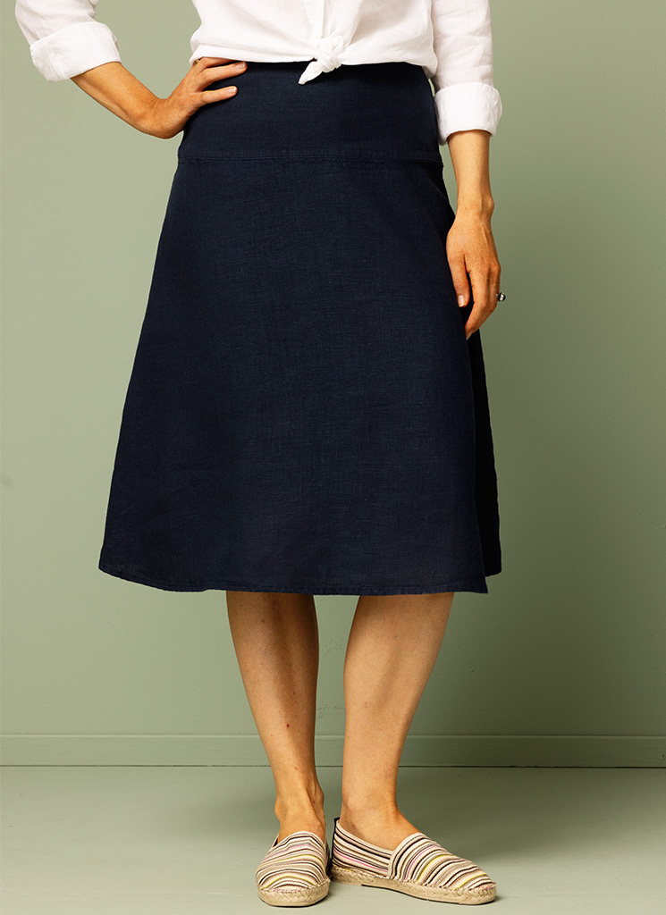 VILMA linnekjol bläck