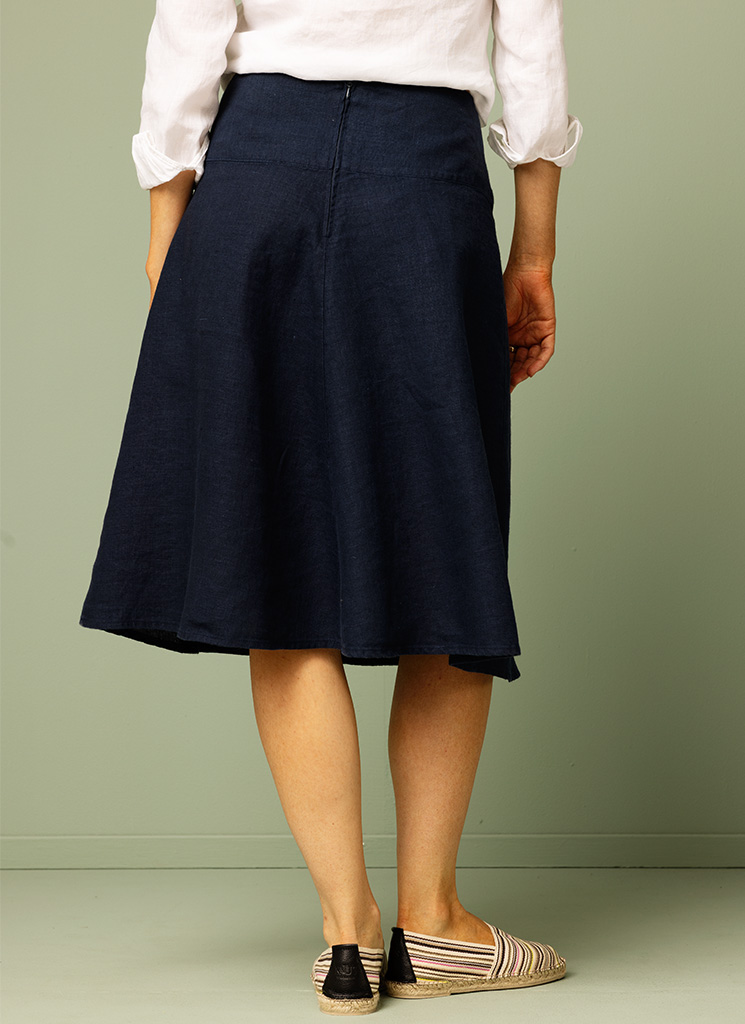 VILMA linnekjol bläck