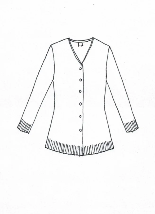 Kajsa linen cardigan