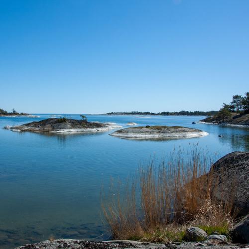 Vandringsleden Utö runt passerar bland annat Rävstavik