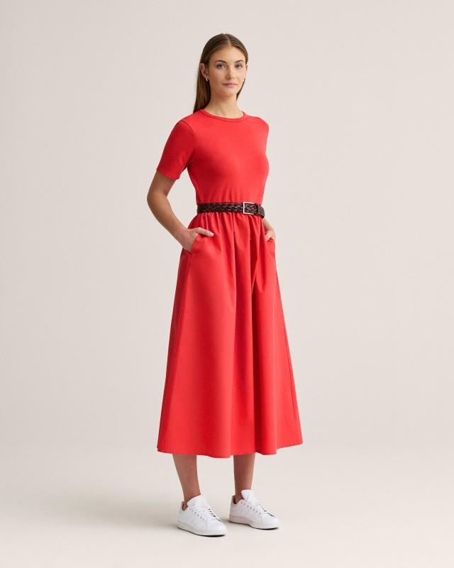 MADDE DRESS TRUE RED NEWHOUSE