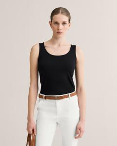 ALEXANDRA TANK TOP BLACK NEWHOUSE