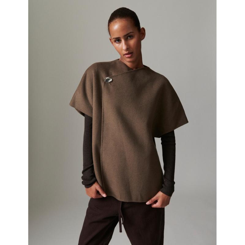 JEN DOUBLE FACED WOOL VEST CHOCOLATE CHIP DAY BIRGER ET MIKKELSEN