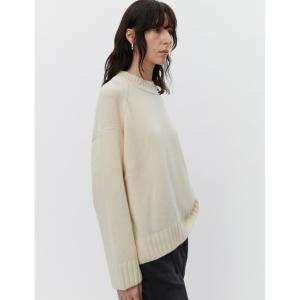 GLEN SOFT LAMB KNIT CREME MELANGE SAY BIRGER ET MIKKELSEN