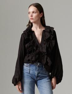 FREY TENCILLY BLOUSE GANACHE DAY BIRGER ET MIKKELSEN