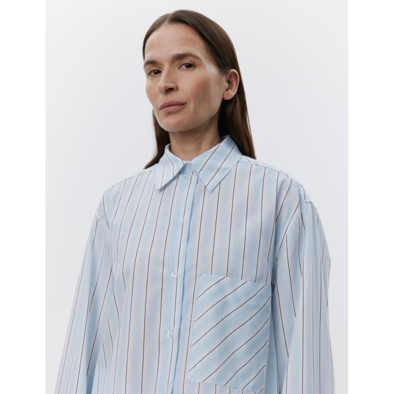 MAC CLASSIC STRIPE SHIRT LIGHT BLUE DAY ET BIRGER ET MIKKELSEN