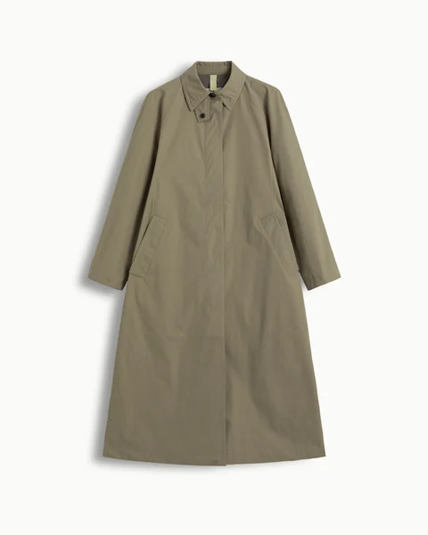 ESME COAT KHAKI BRIXTOL TEXTILES