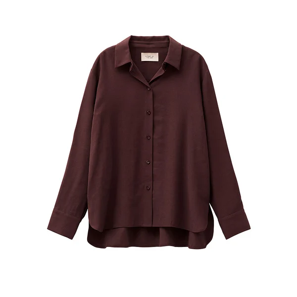 DAILY SHIRT DEEP PLUM A PART OF THE ART