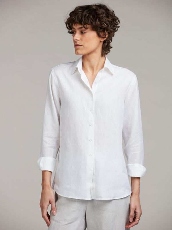 SIRI LINEN SHIRT WHITE STENSTRÖMS