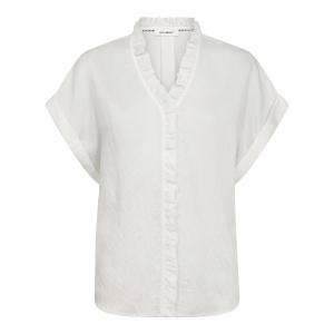 MOLLYCC FRILL TOP OFF WHITE CO`COUTURE
