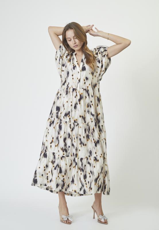 ELISACC FLOOR DRESS BONE CO´COUTURE