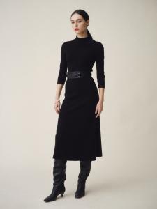 KRISTEL DRESS KNIT BLACK STENSTRÖMS