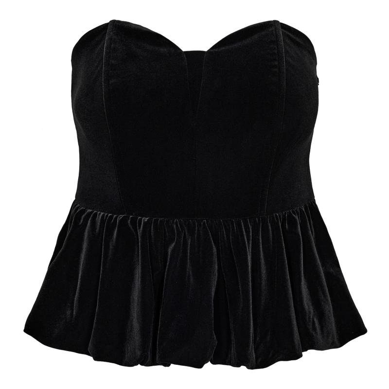 VESSICC VELOURBALLON CORSAGE BLACK CO´COUTURE