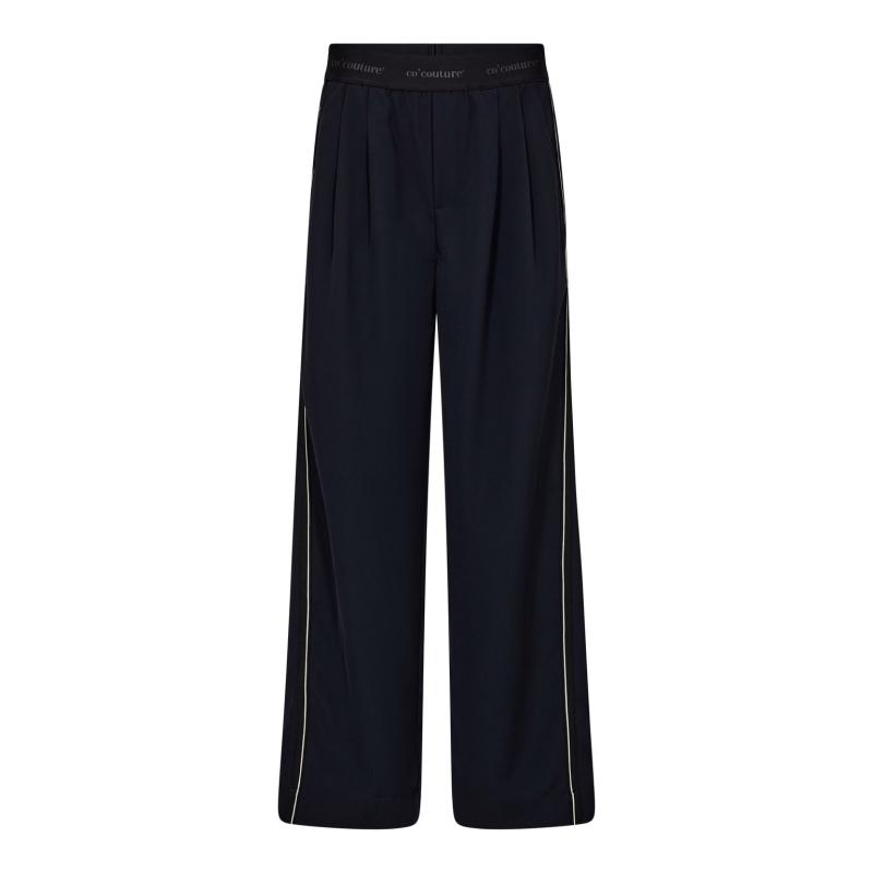 AMINACC SPLIT PANEL PANT BLACK CO'COUTURE