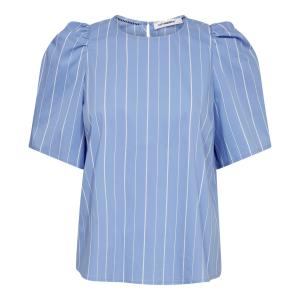 TERANCC STRIPE SS BLOUSE PALE BLUE CO'COUTURE