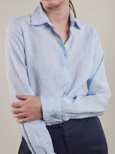 SOFIE LINEN SHIRT LIGHT BLUE STENSTRÖMS