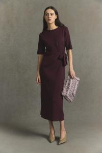 MELODY KNIT DRESS DARK RED STENSTRÖMS