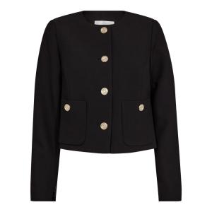 VOLACC CROP COCKTAIL JACKET BLACK CO´COUTURE