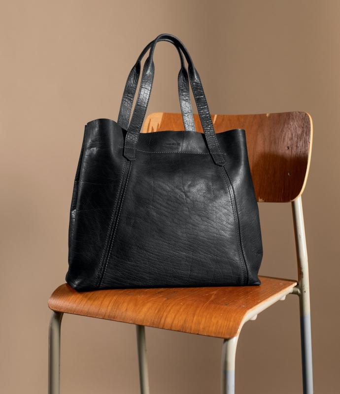 Paris totebag black Saddler