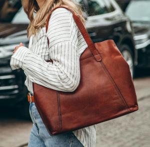 Paris Totebag Midbrown Saddler