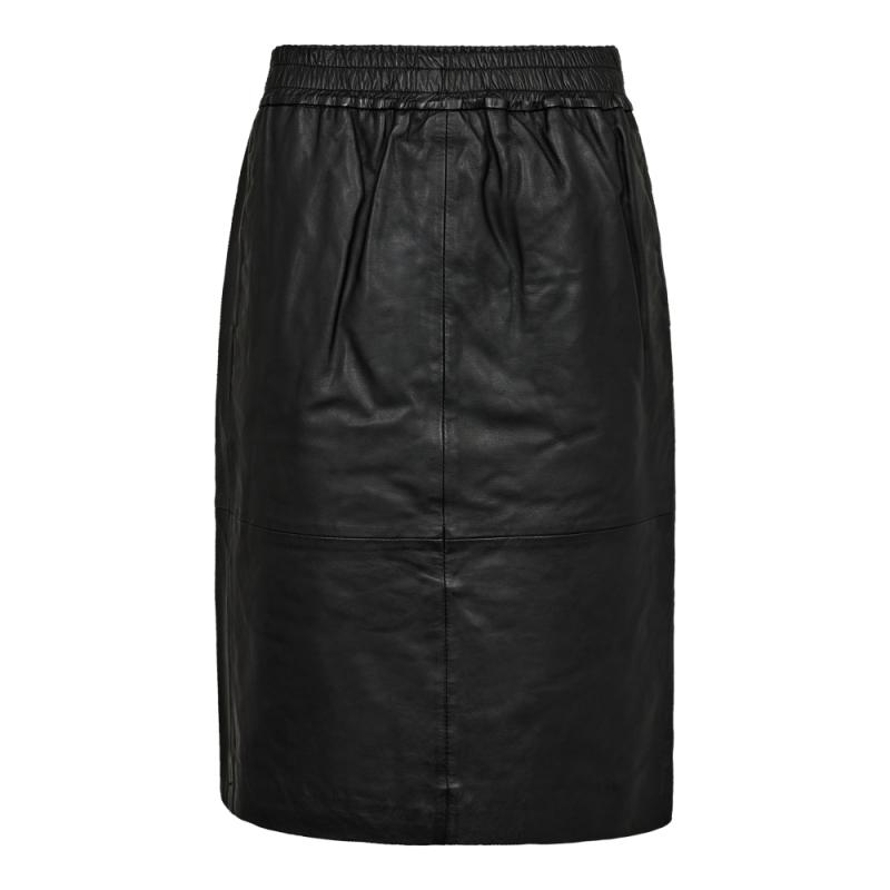 PHOEBECC ELASTIC PENCIL SKIRT BLACK CO´COUTURE