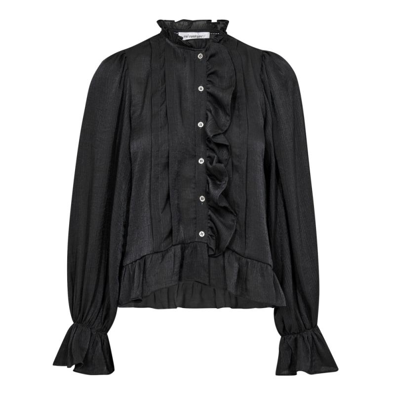 MELINACC FRILL SHIRT ANTRACIT CO´COUTURE