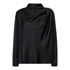 HELENCC BUTTON BLOUSE BLACK CO'COUTURE