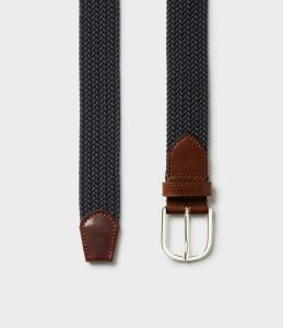 EKBERG BELT NAVY SADDLER