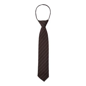 NEMOCC STRIPE TIE DARK BROWN CO'COUTURE