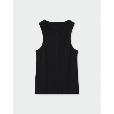 OLYMPE SHINY JERSEY TANK TOP BLACK DAY BIRGER ET MIKKELSEN