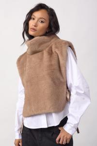 FERACC FAUX COLLAR CREME CO'COUTURE