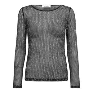 NASOCC SEQUIN BLOUSE BLACK CO'COUTURE