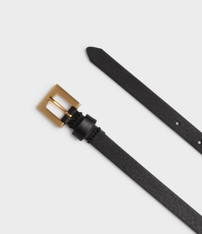 ALEXANDRIA LEATHER BELT BLACK SADDLER