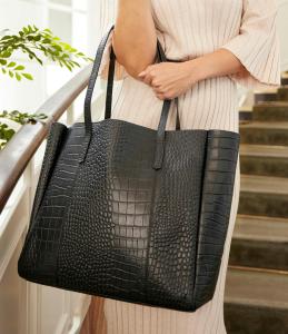 GARDA TOTEBAG BLACK SADDLER