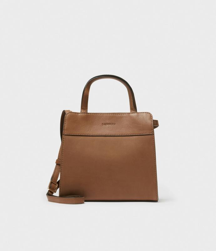 MIA SHOULDERBAG HAZELNUT SADDLER