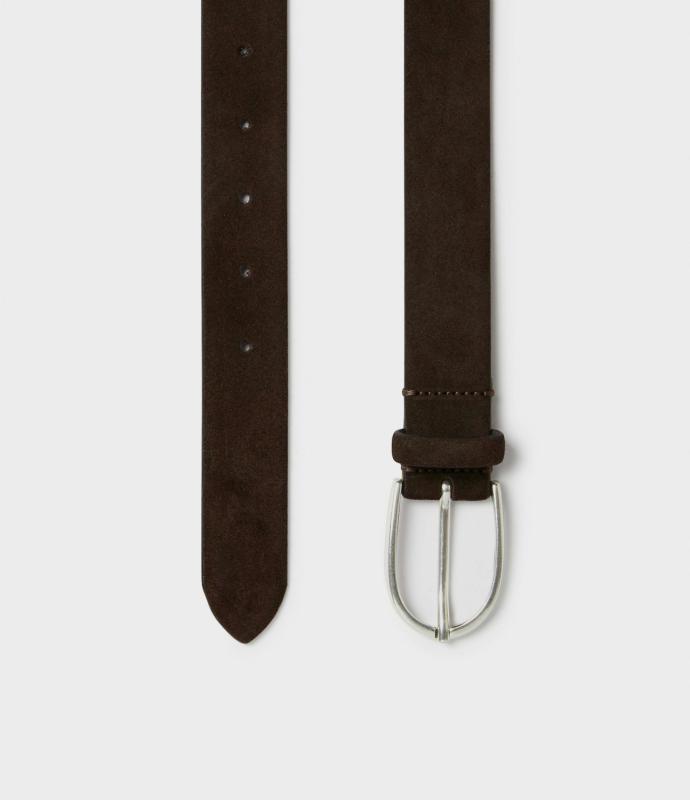 FUCINO BELT DARK BROWN SADDLER