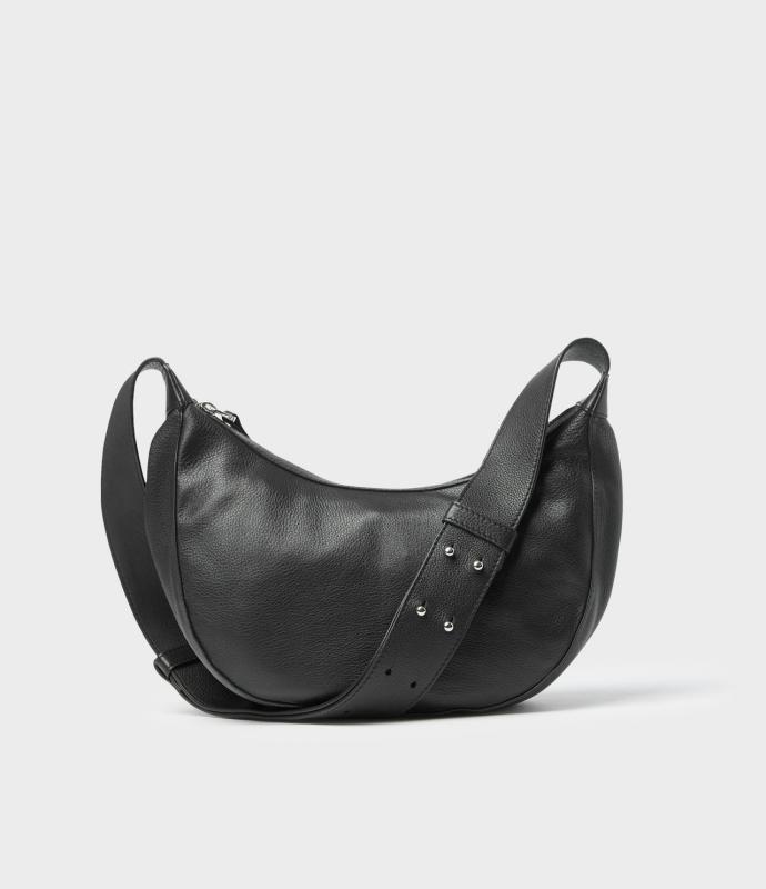 RUNN SHOULDERBAG BLACK SADDLER